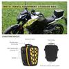 WILD Motorcycle Tail Waterproof Multifunctional Rear Seat Luggage Saddlebag for 6L Hollow Black Bag/Tank Bag, Motorcycles, (6L Yellow)