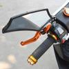 ATV Accessory Rear View Glass 8mm 10mm Thread Handlebar Mount Clamp Auxiliary Glass for ATV Motorcycle Scooter