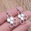 27 Styles Honey Bee Honeycomb Earrings Fashion Temperament Versatile Small Earrings Elegant Ladies Jewelry