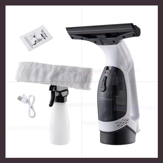 Glass Wiper Three-In-One Window Cleaning Tool Kit Kitchen Wall Desktop Cleaning Scraper Strong Suction Window Cleaning Machine