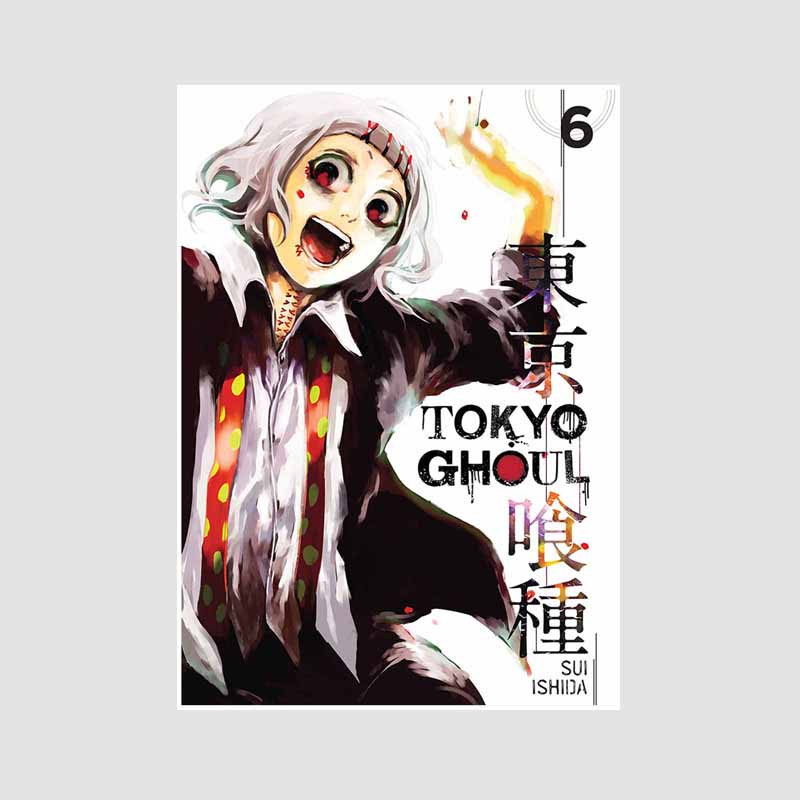 Bílý papír Plakáty a tisky Tokyo Ghoul Klasické japonské anime Nástěnné umění Malba Plakátová nástěnná malba Obrázek Manga Dárek pro fanoušky Pokojová dekorace Domácí dekorace