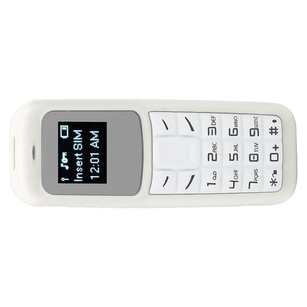   Mobile Cell Phone Small Mobile Phone   Headset Dialer with Ear Hook Support SIM 0.66inch