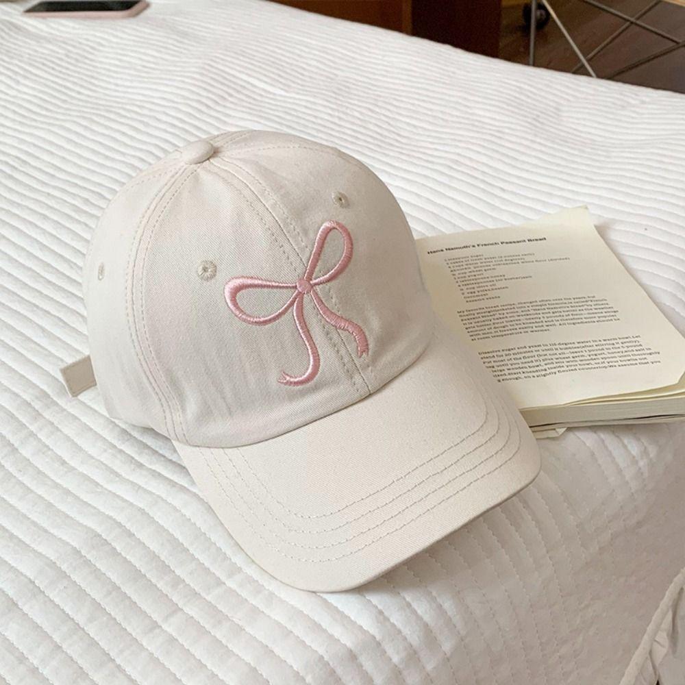 Cute Korean Style Half Empty Top Hat Shading Hat Bow Summer Kid Sunhat Anti-UV Sun Hat No Top Beach Hat Children's Visor Hat Boy