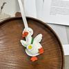 Handmade DIY Cute Duck Pendant Keychain Bag Gas Car Couple