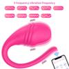 Wireless Bluetooth App Remote Control Vaginal Vibrator Clit Stimulate G Spot Dildo Wear Vibrating Egg Panties Sex Toys for Women