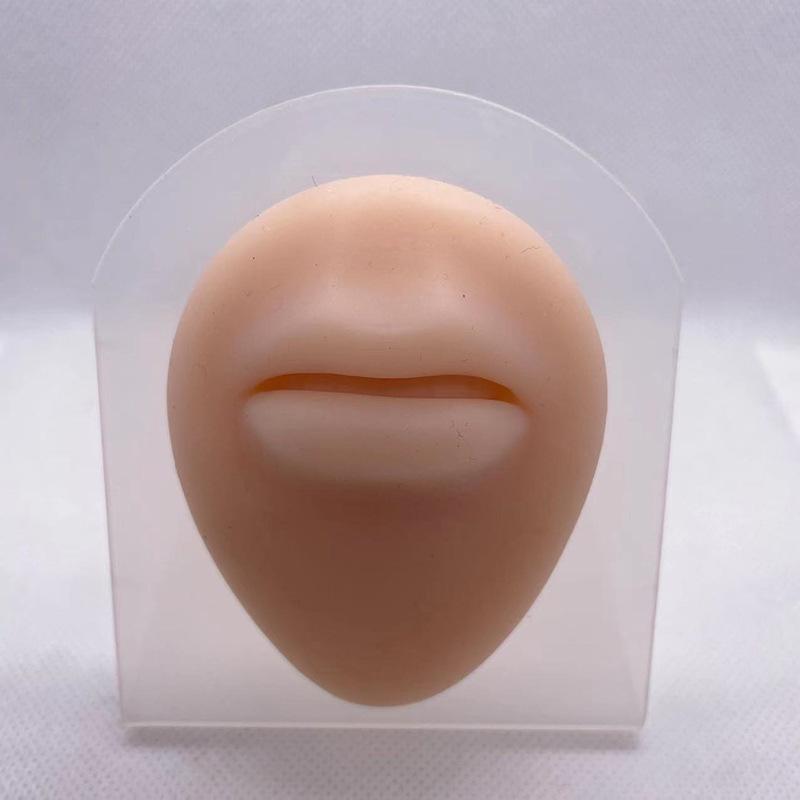 Silicone Ear, Nose, Tongue, Navel, Eye, and Mouth Model of Human Senses
