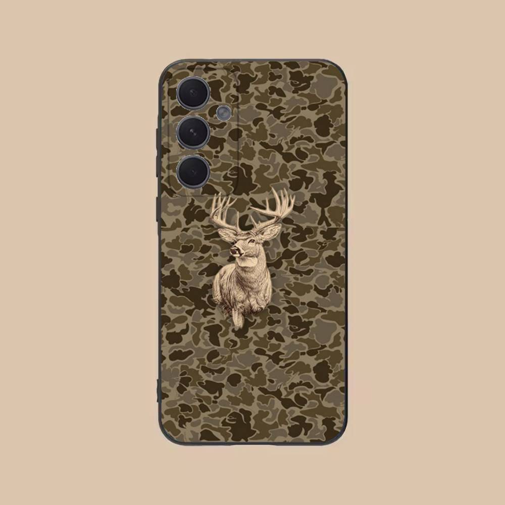 

Камуфляжный чехол для телефона с рисунком оленьей охоты для Samsung S24, S21, S22, S23, S30, Ultra, S20, S30, Plus, S21 Fe, 10, 9, 5G Силиконовый чехол SamsungS26PLUS