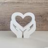 Silicone Resin Molds Charm Heart Small Vases Moulds Home Decors Craft Mold Making Small Vase Perfect for Plant Lovers
