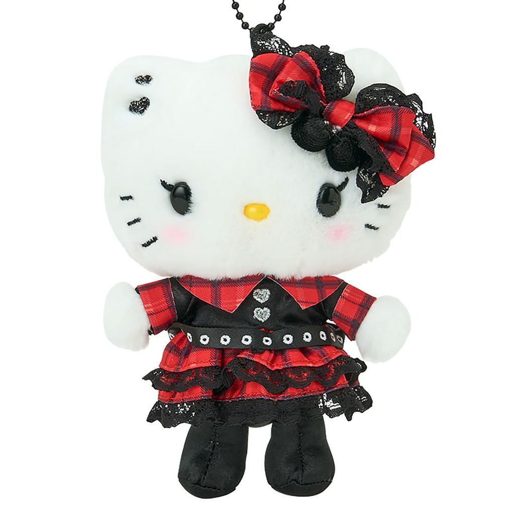 Porte-mascotte Sanrio Rock Hello Âges 6 et 224189 (Doux et Vérifié) Chaton, en haut,