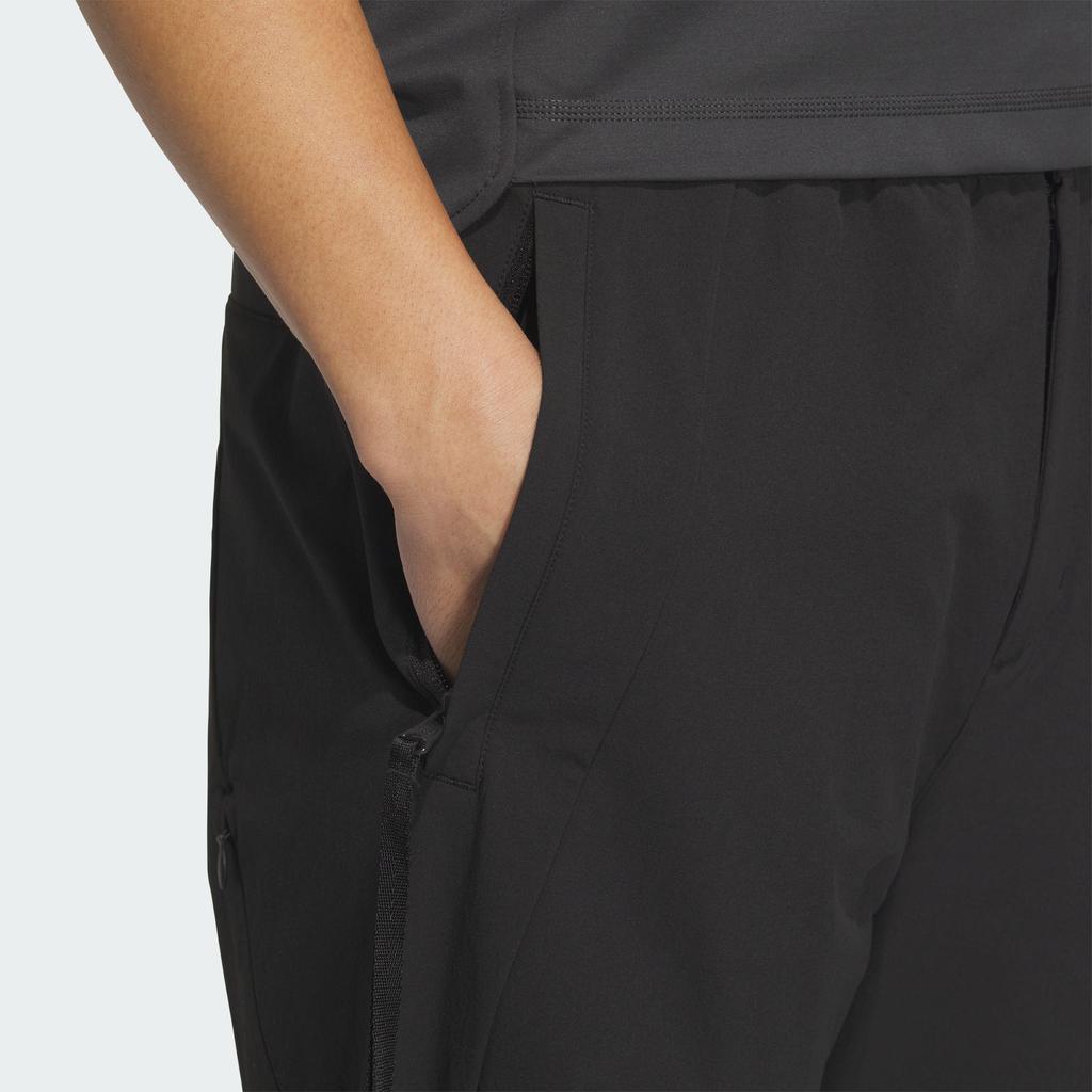 Adidas FW24 Pre Woven Tracksuit Bottoms Comfortable Versatile Solid Color Casual Pants Men Bottoms Black JN3481