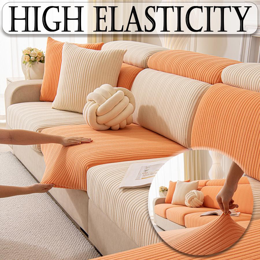 Sofa Seat Cushion Cover Elastic New PatternThicken Sofa Cover For Living Room Protector L Shape Corner Sofa Slipcovers