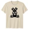 Schnauzer Dog Graphic Unisexs TShirt Unisexs Tee Animals Unisex Top