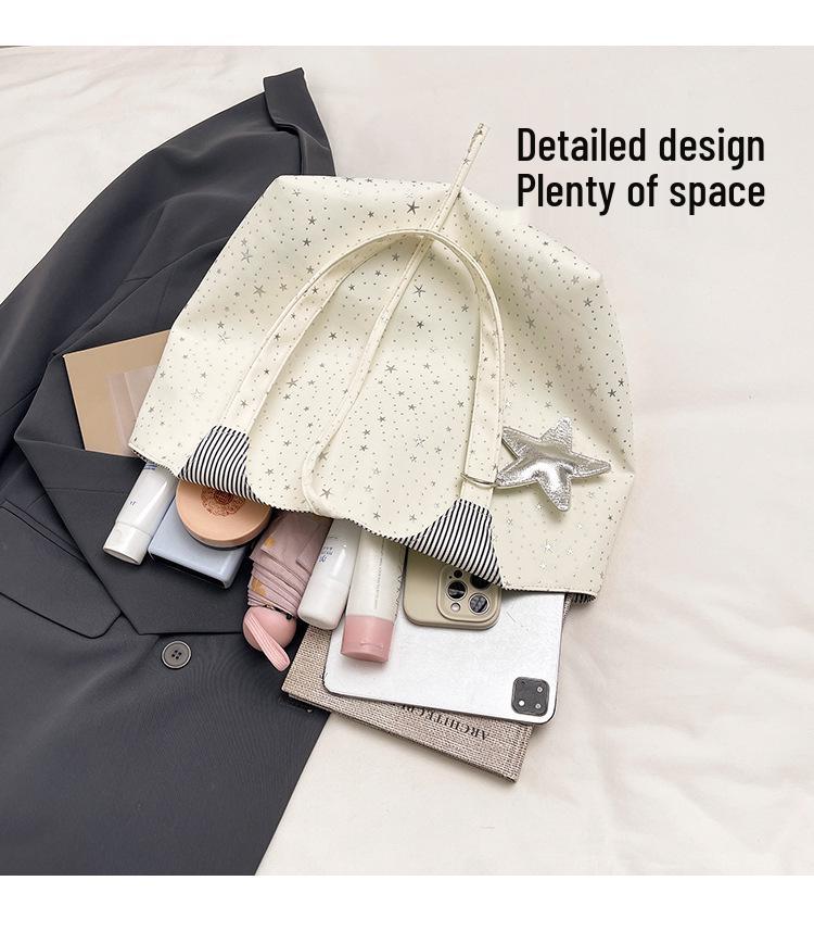 Women's Large Capacity Stylish Cross-Border Fashion Tote Bag – New Temperament Commuting Shoulder Underarm Bag