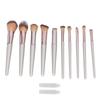10pcs Makeup Brushes Set Professional Portable Eyeshadow Foundation Blush Brush Cosmetic Tool