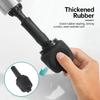 Adjustable Air Pressure Pipe Unclogger 3/5 Attachments For Toilet Sink Shower Drain Maintenance