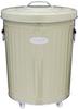 Color bucket CIK35 ivory with casters 33L