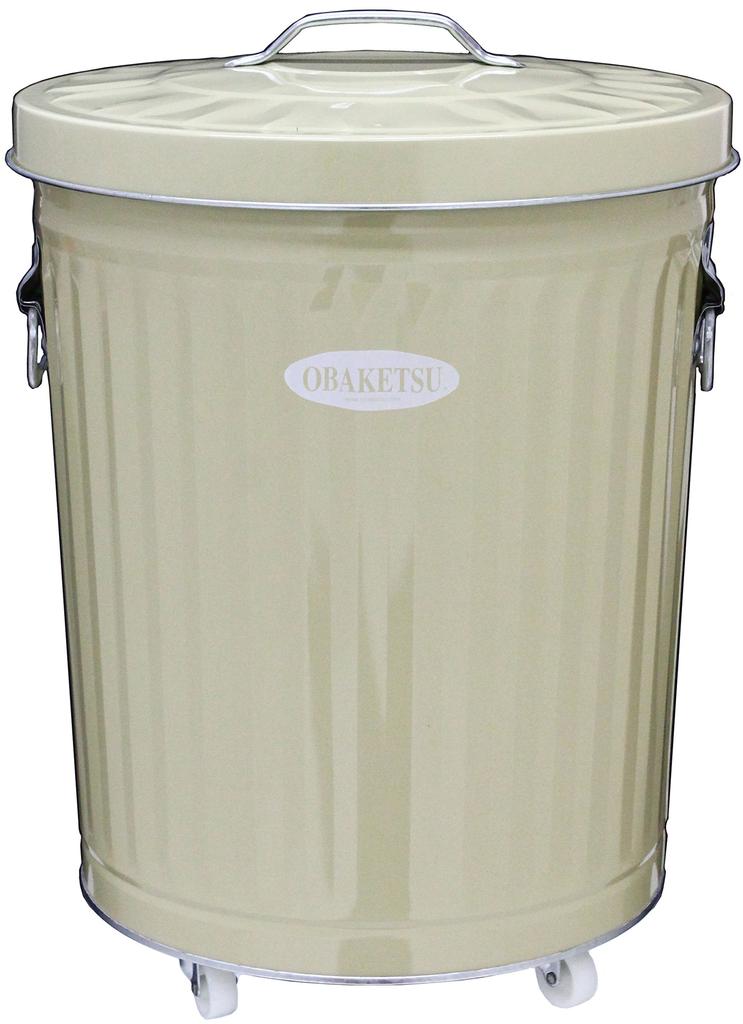 Color bucket CIK35 ivory with casters 33L