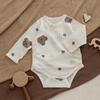 Ultra-dünner Sommer Baby Body - Langarm, Reine Baumwolle, Ohne Etikett, Atmungsaktiv, Bauchschutz