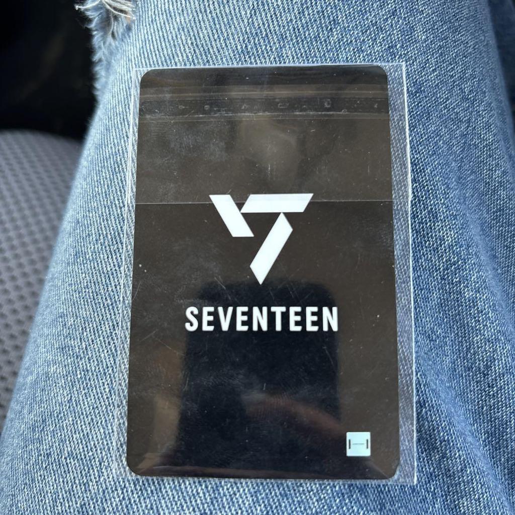 [USED] Korea SEVENTEEN 10th Anniversary KYOBO Lucky Drop Wonwoo Trading Card