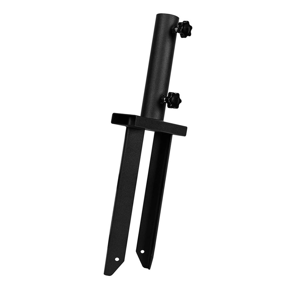 Multifunctional Ground Spikes Flag Poles Holder 0.5 to 1 Inch Diameter Suitable for Home Gardens and Commercial Displays