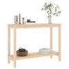 Console Table 110x40x80 Cm Solid Pine Wood