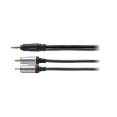 GOLD LINK Fine Audio Conversion Cable Pin X 2 Stereo Mini Audio-technica - 1.0m AT561A/1.0