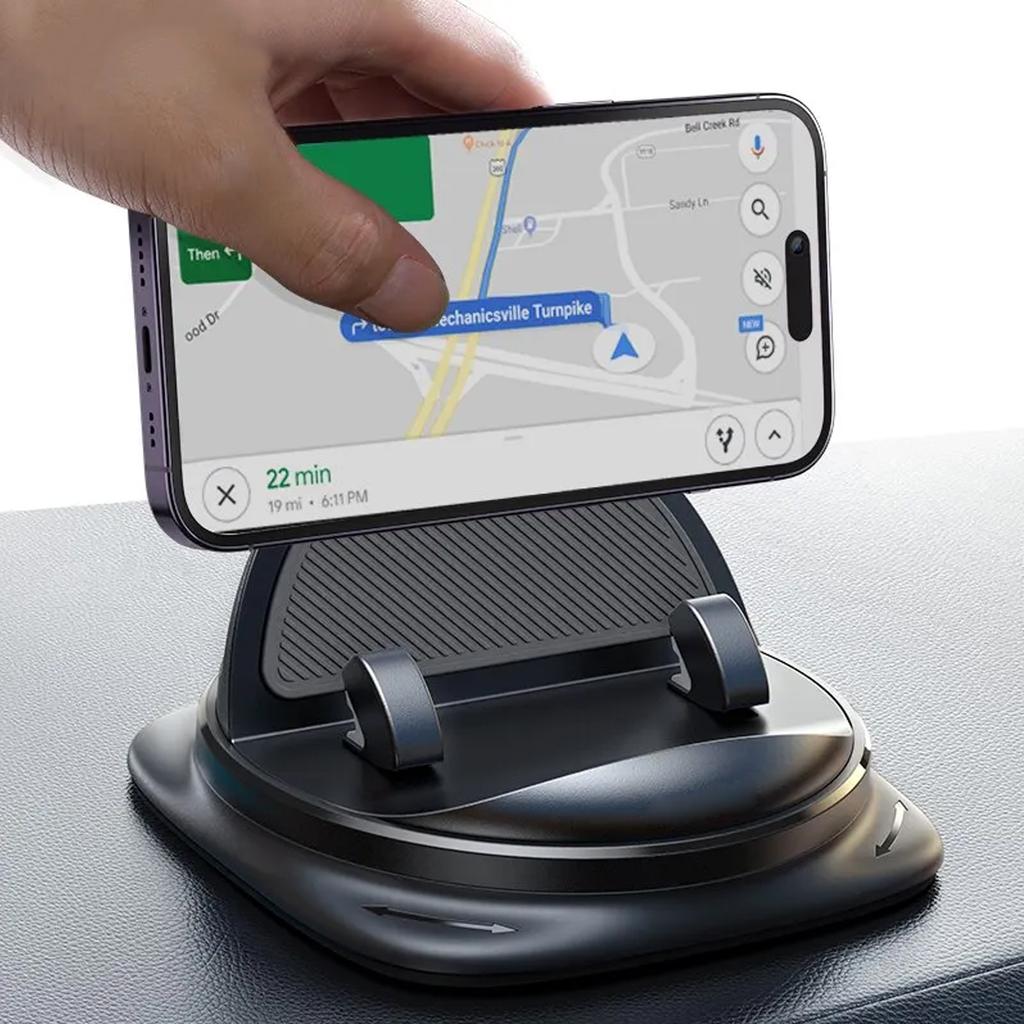 Phone Mount for Car, Dashboard Cellphone Holder 360 Rotatable Car with Nonslip Pad for Cellphone Navigation 4.7''-6.8''