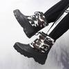 Men's Winter Warm Snow Boots Rubber Hiking Boots Outdoor Mid Calf Camouflage Duck Boots Waterproof  Plus Size