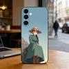 Howl's Moving Castle Sophie Phone Case Black Silicone Soft For Samsung Galaxy A73,A72,A71,A70,A53,A52,A51