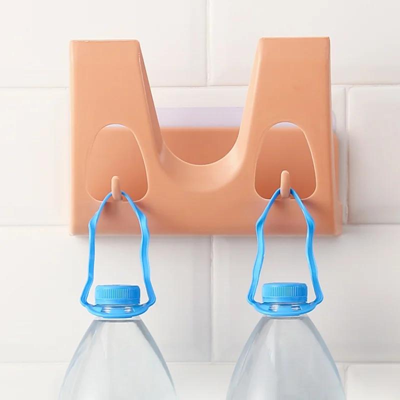 Wall-mounted Kitchen Shelf Free Punching Bracket Plastic Kitchen Storage Rack Pot Cover Shelf