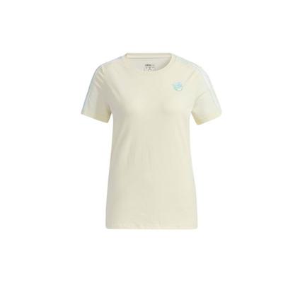 Dámske tričko Neo Sports s okrúhlym výstrihom a krátkym rukávom Vrch Off-White GP7130