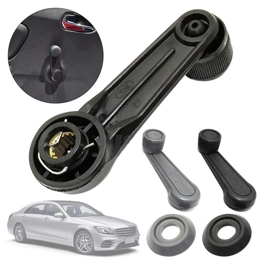 

Replaces Car Window Crank Handle with Gasket Door Lever Handle Auto Interior Accessories сірий