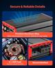 Car Audio Amplifier, 4-Channel Bridgeable Car Amplifier, Multichannel Class D Stereo Amp, Max. 4 x 272W at 4 Ohms / 4 x 400W at 2 Ohms, High Output,