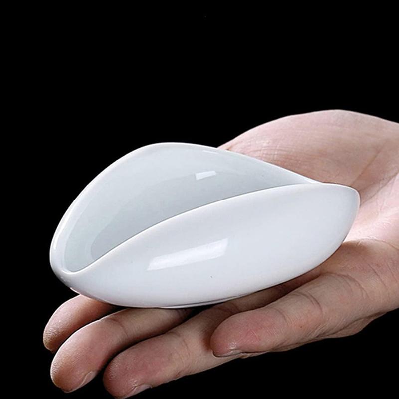 Coffee Bean Dosing Cup and Spoon Set Ceramic Dosing Vessel Measuring Tray Kit Coffee Tools Espresso Accessories PTKFQJ01