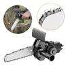 Portable Handheld Mini Electric Chainsaw Conversion Head Turn Your Regular Drill Into a Powerful Cutting Tool