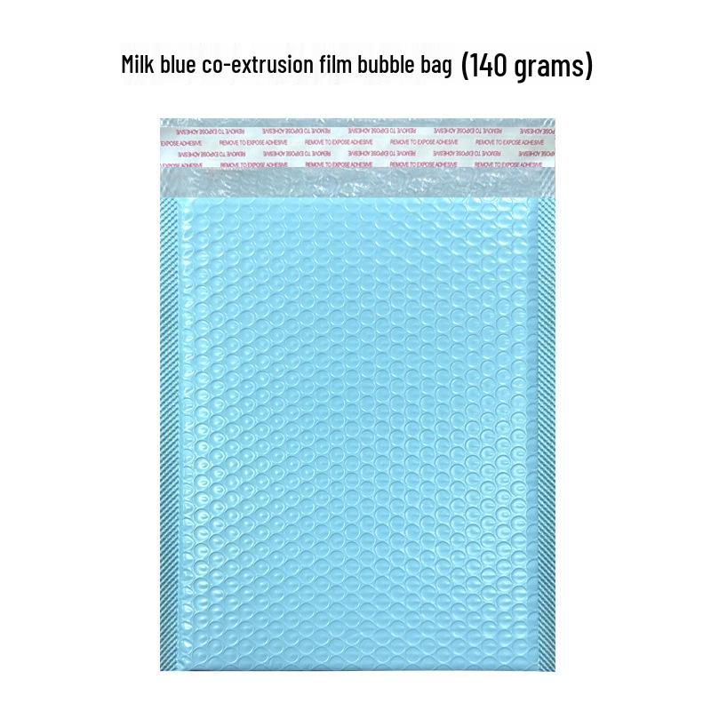 Purple-Pink Matte Pearlescent Bubble Envelope for Clothing Packaging