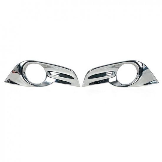 For Nissan Altima 2013-2015 Chrome Front Fog Light Lamp Trim Cover