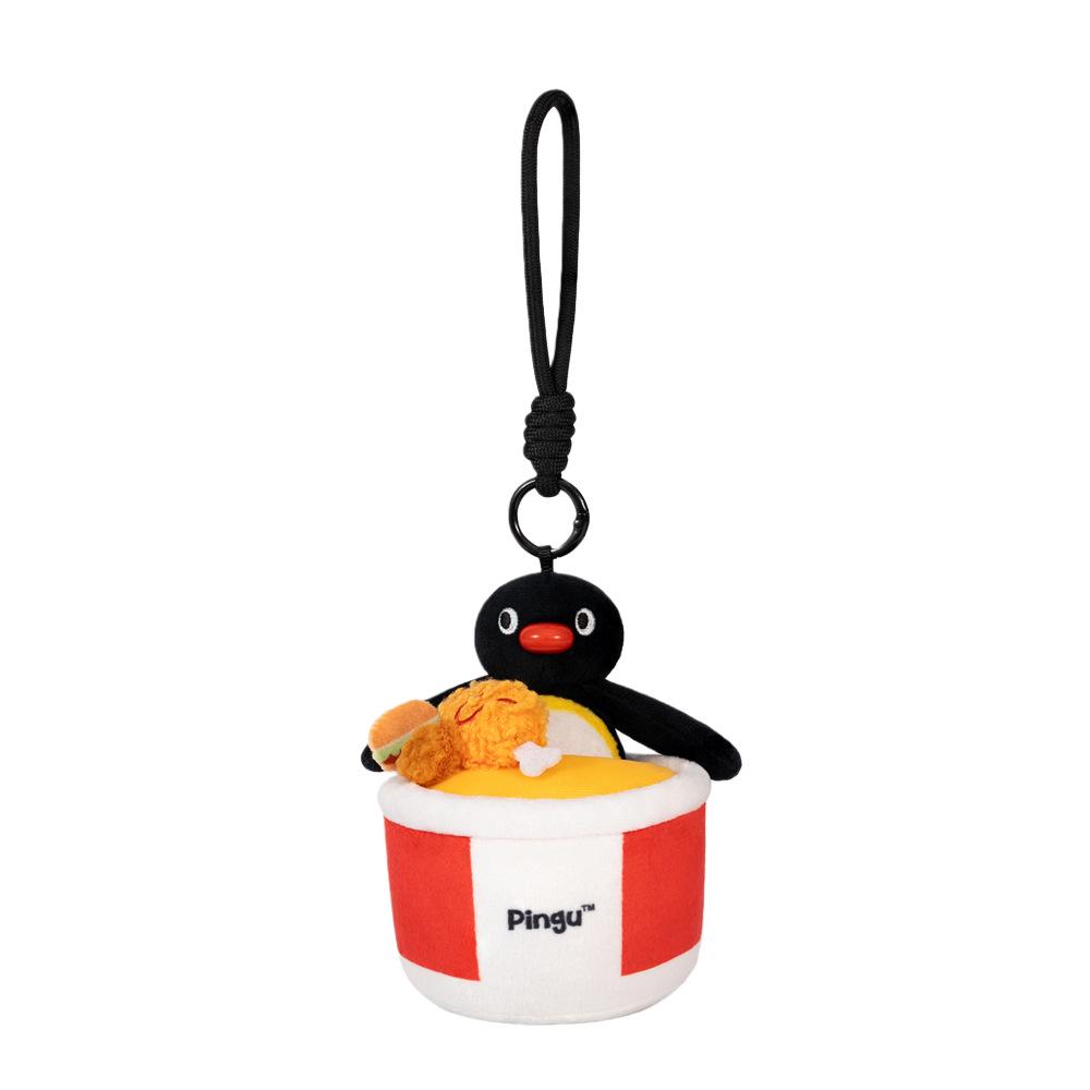 Originální přívěsek panenky Pingu - Roztomilý plyšový přívěsek Pinga na batoh