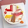 Soft Clay Mahjong Cake Decoration Ornament - Birthday Insert Card for Dessert Table Plug-in.