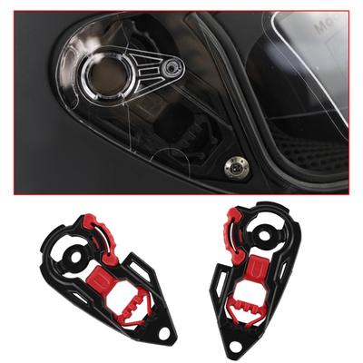 Motorcycle Helmet Visor Shield Gear Base Plate Set For AGV K1 K3SV K5 Plastic
