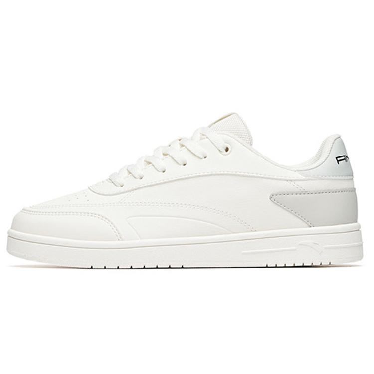 

New Anta Cushioned Slip-Resistant Low-Top Skateboard Shoes Women s White Gray 922038031R-3 40
