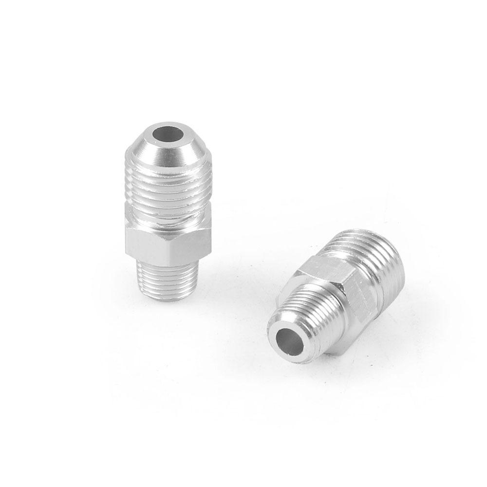 Universal 1/8 NPT Fuel Pressure Gauge Liquid Filled Polished Case 0-160 psi and adaptor kit For fuel injection systems