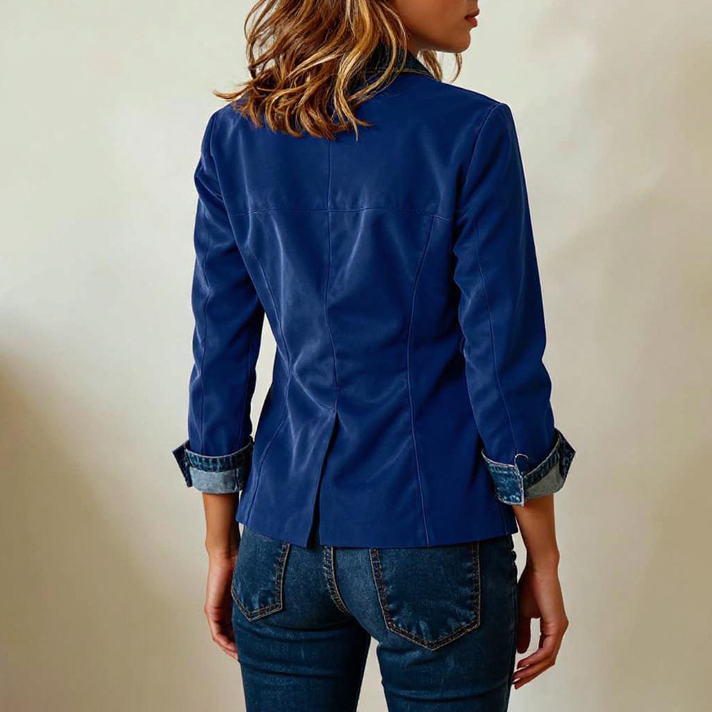 Women's Faux Suede Button Jacket Oversized Gathered Hem Short Length Coat Casual Vintage Outerwear With Pockets