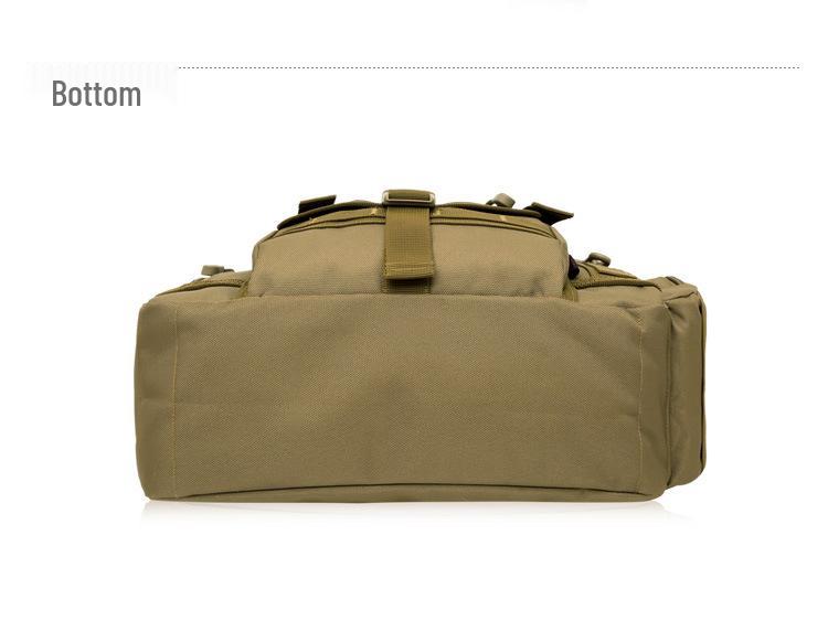 Men's 14-Inch Camouflage Laptop Bag, Casual Large Capacity Single Shoulder Crossbody Backpack