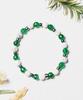 Green Point Triple Mix Gemstone Bracelet (C2503AC1343_GN)