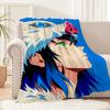 classic anime art cool hot Flannel warm soft plush blanket I-Inosuke H-Hashibira sofa living room hogar bedroom travel gift home