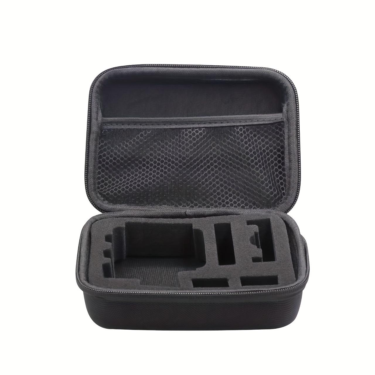 

Heavy Duty EVA Storage Case for GoPro Hero 12/11/10/9/8/5, Xiaomi Yi 4K, SJCAM SJ4000, H9r - Shockproof Black Organizer with Foam Insert, Durable EVA