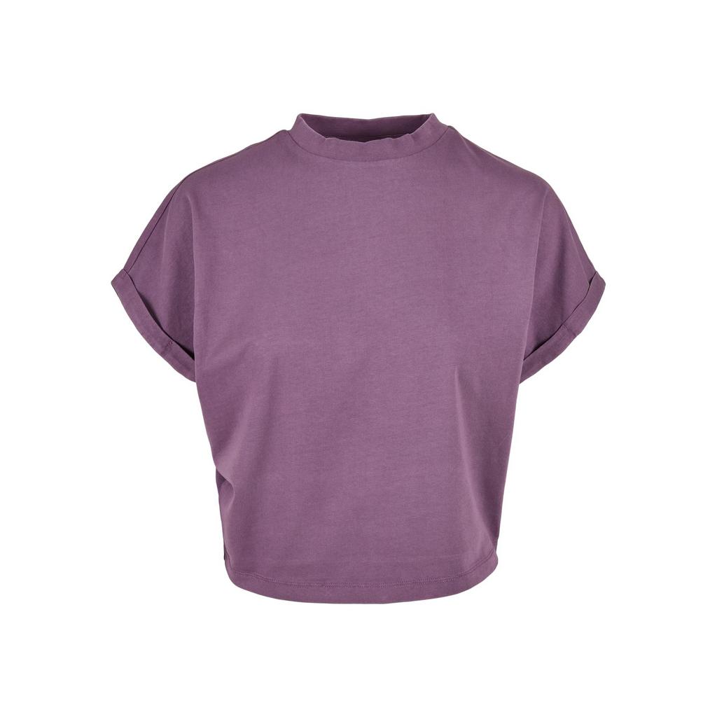 Urban Classics Womens/Ladies Pigment Dyed Short Turn Up T-Shirt