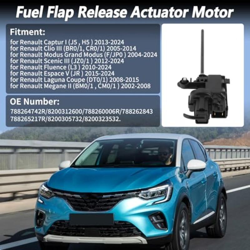 8200312600 Fuel Flap Servomotor Fuel Cap Lock For Renualt Captur Clio Modus Scenic Fluence Espace Laguna Megane 2002 788264742R
