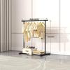 Retractable Floor-Standing Clothes Rack: Foldable Hanging Rod for Bedroom, Dorm, and Balcony Drying